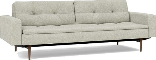 Sovesofa Dublexo med Armlener & Mørk Styletto ben B 2016569