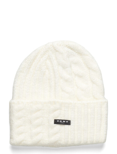 VANS Revelle Cuff Beanie - White - ONE SIZE VANS Revelle Cuff Beanie - White - ONE SIZE