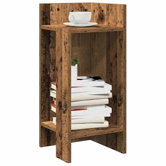 Sidebord med hylle gammelt tre 25,5x27x60 cm 8721158574350 Sidebord med hylle gammelt tre 25,5x27x60 cm 8721158574350