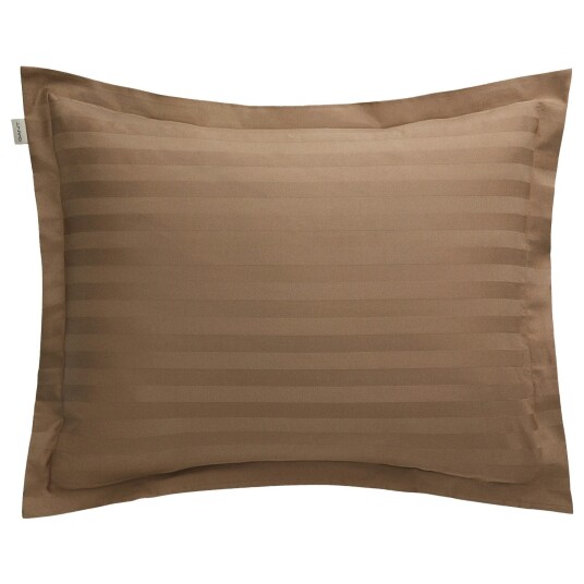 Gant Home Sateen Stripe Putevar 50x60 cm Taupe Beige