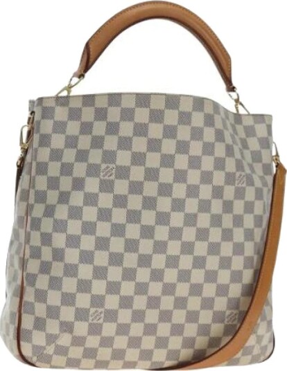 Louis Vuitton Vintage Dame Pre owned Hvit ONE SIZE, Louis Vuitton Vintage Dame Pre owned Hvit ONE SIZE,