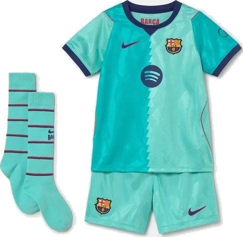 Barcelona Tredjedrakt 2026/27 Mini kit Barn   Nike størrelse L: 116 122 cm