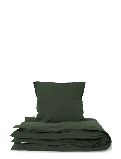 STUDIO FEDER Baby Bedding - Percale - Green - 70X100/40X45CM STUDIO FEDER Baby Bedding - Percale - Green - 70X100/40X45CM