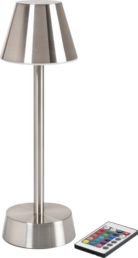 Duni Zelda oppladbar bordlampe sølv