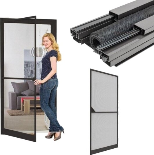 Easy Life Myggnett Til DĂžr Alu 100X215 Antrasitt Basic Plus 9004708 Easy Life Myggnett Til DĂžr Alu 100X215 Antrasitt Basic Plus 9004708