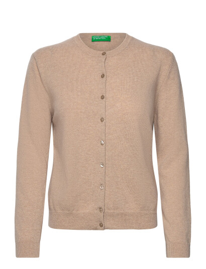 United Colors of Benetton L/S Sweater - Beige - XS