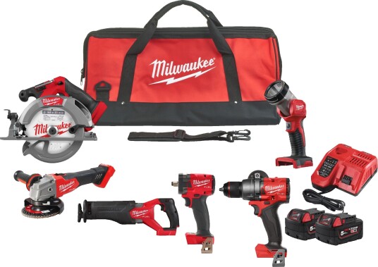 Milwaukee Verktøysett M18 FPP6H3-502B