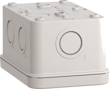 Schneider Electric 2 Hulls Kassetthus 22Mm Grå Ip54 Xale2