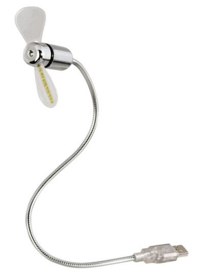 HAMA USB-VIFTE MED TEMPERATURVISNING 12170