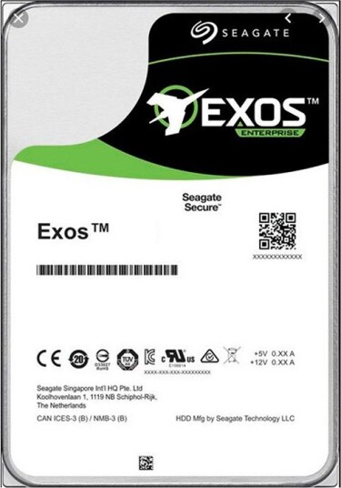 Seagate Exos X16 ST14000NM001G 14TB HDD 3.5" SATA Seagate Exos X16 ST14000NM001G 14TB HDD 3.5" SATA