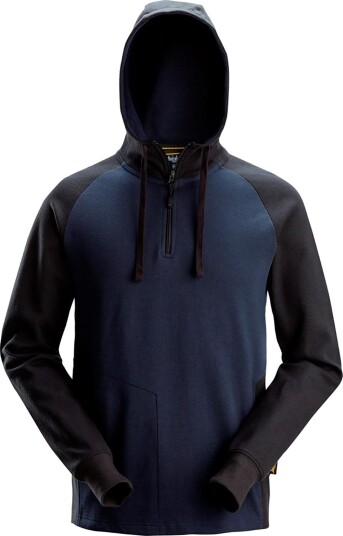 Snickers Workwear Hettegenser 2842 Marineblå/Svart Snickers Workwear Hettegenser 2842 Marineblå/Svart