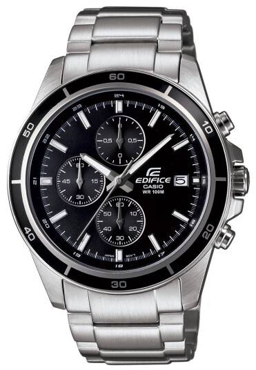 Casio Herreklokke EFR 526D 1AVUEF Edifice Sort/Stål Ø43.8 mm Casio Herreklokke EFR 526D 1AVUEF Edifice Sort/Stål Ø43.8 mm