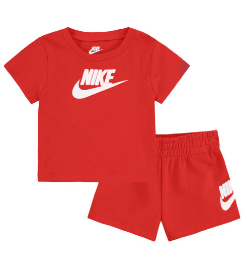 Nike Shorts Sett T skjorte/Shorts Universitetsutg 24 md Shorts Rød
