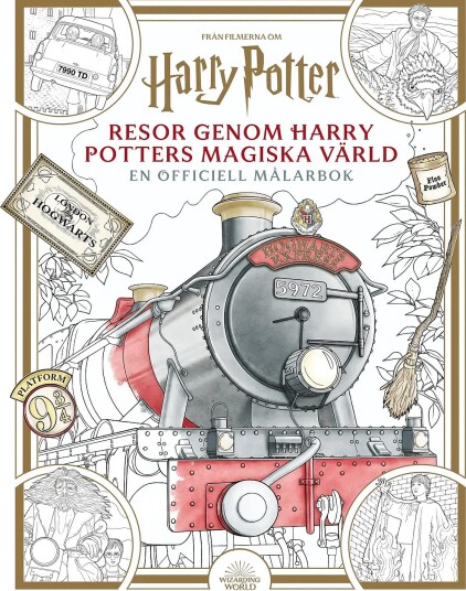 TUKAN Harry Potter: Resor Genom Harry Potters Magiska Värld MULTI-COLORED SWEDISH