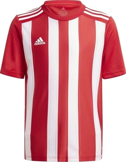 adidas Spillerdrakt Striped 21   Rød/Hvit Barn størrelse 176 cm