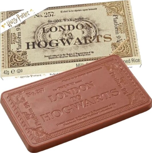 Harry Potter Platform 9 3/4 Sjokoladebilett 42 gram
