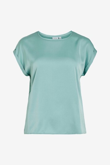 Vila Topp viEllette S/s Satin Vila Topp viEllette S/s Satin