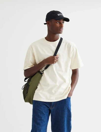 Woodbird Wbbaine Base Tee - Cream - XL
