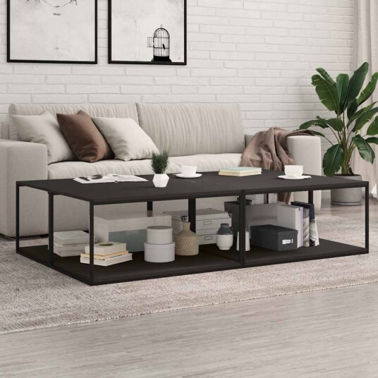 vidaXL Hylleplater 8 stk grå 80x50x1,5 cm konstruert tre