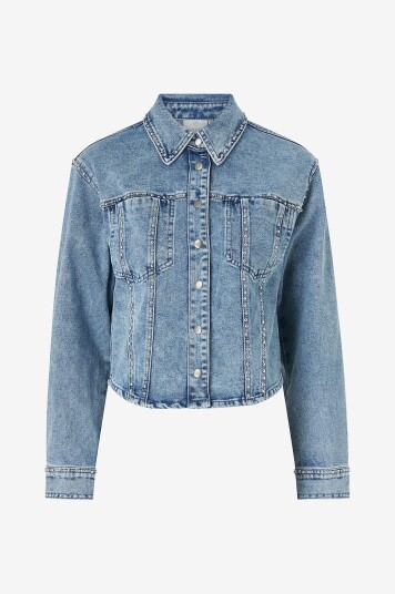 KAFFE   Denimskjorte kaDorina Denim Shirt   Blå