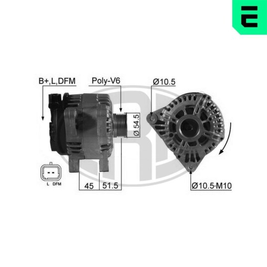 Dynamo ERA 210538A