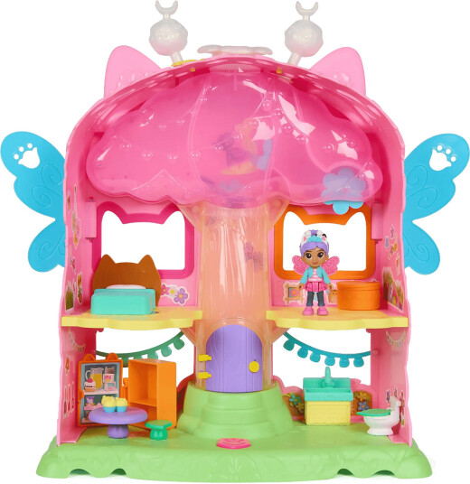 Gabby"s Dollhouse Gabby"s Dollhouse Flutter Fairy Magic Playset - Pink - ONE SIZE