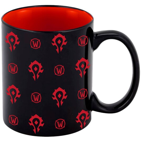 Blizzard WoW Horde krus mønstret