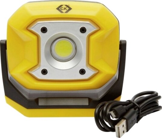 C.K Tools Oppladbar Arbeidslampe Cob Led 700 Lm 10 W Ip65/Ik05 T9735usb C.K Tools Oppladbar Arbeidslampe Cob Led 700 Lm 10 W Ip65/Ik05 T9735usb
