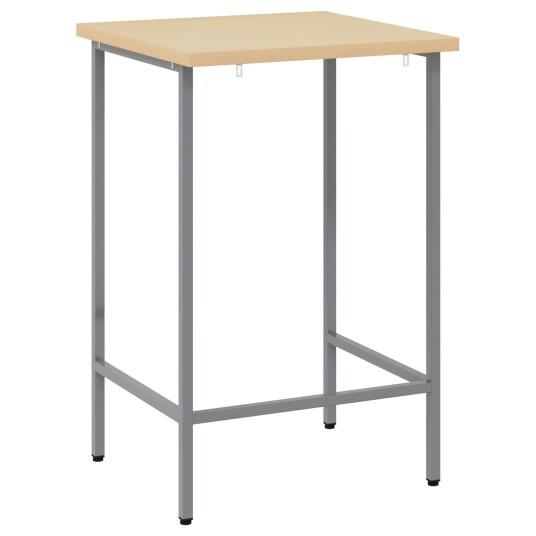Hjørnebord/Arbeidsbenk Grå 55cm