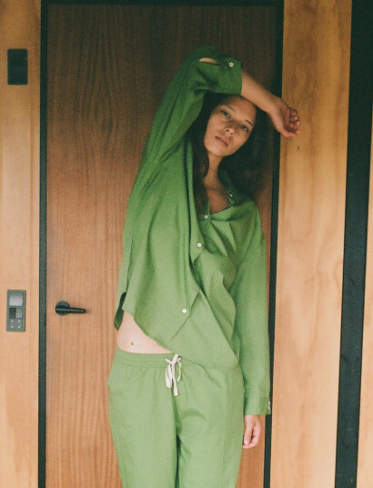 Becksöndergaard Aura Pyjamas Set - Green - S