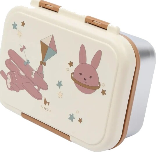 Fabelab Lunch Box Bunny Air Plane Multi/patterned Fabelab Lunch Box Bunny Air Plane Multi/patterned