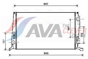 Radiator AVA Clever Choice DAA2005 Radiator AVA Clever Choice DAA2005