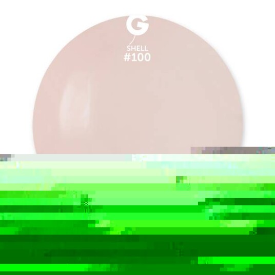 100 Gemar lateksballonger Shell 48cm