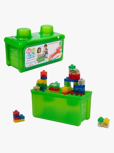 Goliath Jelly Blox Oppbevaringskasse til Byggeklosser Grønn Goliath Jelly Blox Oppbevaringskasse til Byggeklosser Grønn