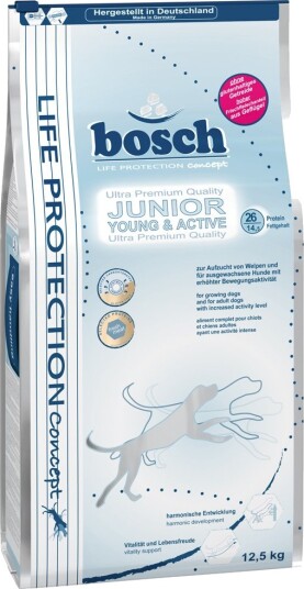 Bosch Lpc Tørrfôr Bosch Junior Young & Active 12.5 kg Bosch Lpc Tørrfôr Bosch Junior Young & Active 12.5 kg