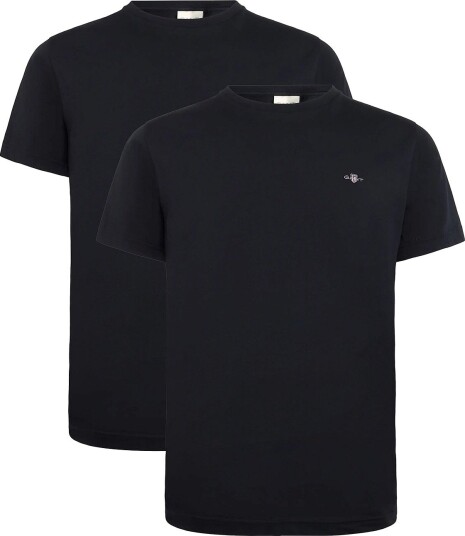 Gant 2-Pack Shield T-Shirt - BLACK - M