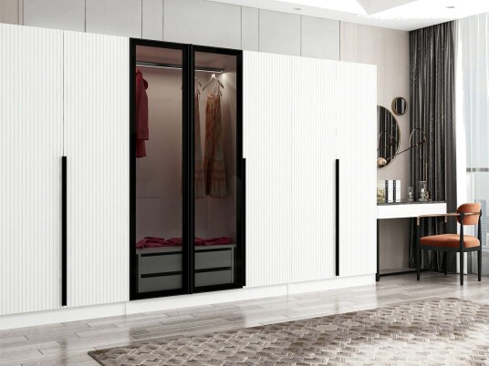 Fruitland Garderobe 315 cm - Hvit