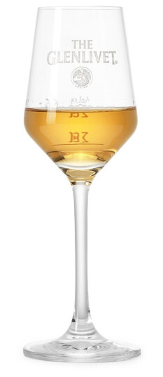 Glenlivet whiskyglass 10 cl