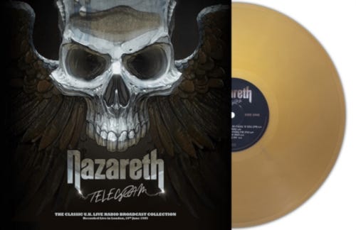Nazareth Telegram (Live 1985) LP/Vinyl Nazareth Telegram (Live 1985) LP/Vinyl