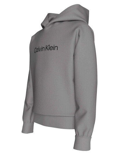 Calvin Klein Inst. Logo Reg. Terry Hoodie Grey 128 Calvin Klein Inst. Logo Reg. Terry Hoodie Grey 128