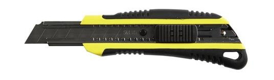 Kniv M/Autolås & Gummigreb 18Mm