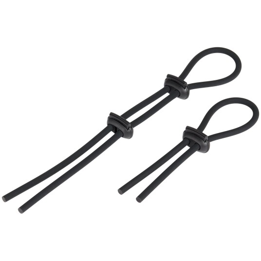 Mr. Membr Lasso Penisringsett - Svart Mr. Membr Lasso Penisringsett - Svart