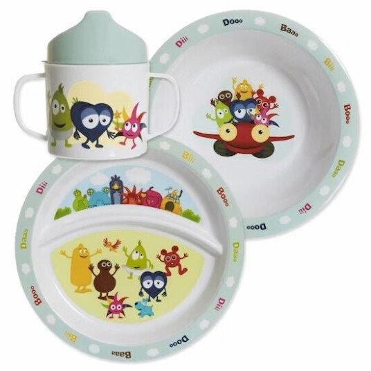 Babblarna Barneservise 3 Deler Multi Babblarna Barneservise 3 Deler Multi