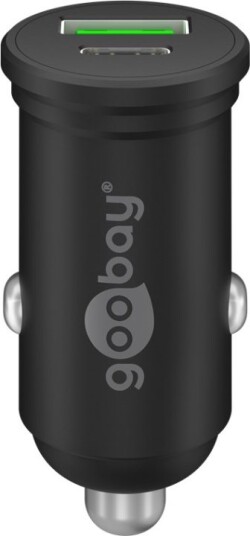 Goobay Dobbel USB-C Billader 45 W med Power Delivery for Smarttelefoner og Nettbrett