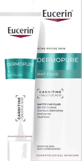 Eucerin DermoPure Mattende Ansiktskrem 40 ml for Fet Hud Eucerin DermoPure Mattende Ansiktskrem 40 ml for Fet Hud