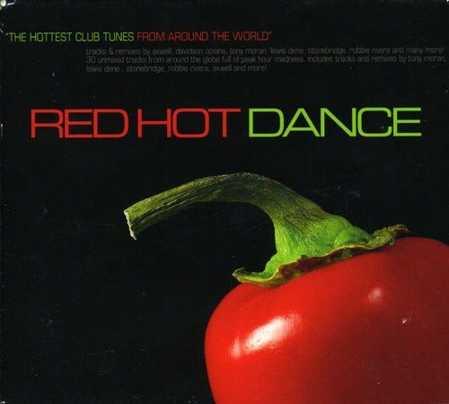 Diverse Artister  Red Hot Dance  CD