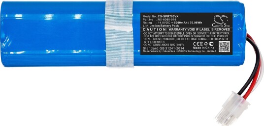 Batteri til Sichler PCR 7000 etc