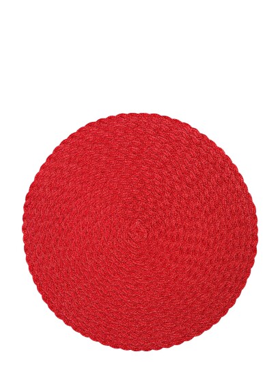 Noble House Place Mat Tellus - Red - Ø 38 cm