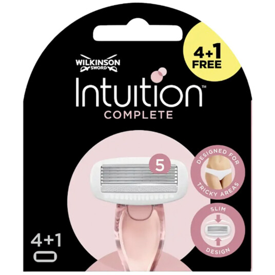Wilkinson Sword Woman 5 pcs. Intuisjon Complete barberblader Wilkinson Sword Woman 5 pcs. Intuisjon Complete barberblader
