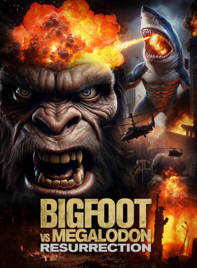 Bigfoot Vs Megalodon: Resurrection 2025 DVD